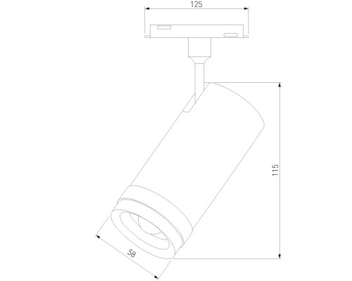 Трековый светильник Slim Magnetic 85042/01 Elektrostandard Трековый светильник Slim Magnetic 85042/01 Elektrostandard