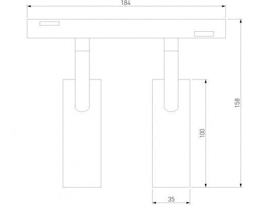 Трековый светильник Slim Magnetic 85046/01 Elektrostandard Трековый светильник Slim Magnetic 85046/01 Elektrostandard