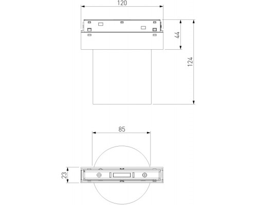 Трековый светильник Slim Magnetic 85053/01 Elektrostandard Трековый светильник Slim Magnetic 85053/01 Elektrostandard