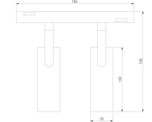 Трековый светильник Slim Magnetic 85056/01 Elektrostandard Трековый светильник Slim Magnetic 85056/01 Elektrostandard