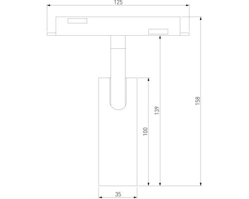 Трековый светильник Slim Magnetic 85070/01 Elektrostandard Трековый светильник Slim Magnetic 85070/01 Elektrostandard