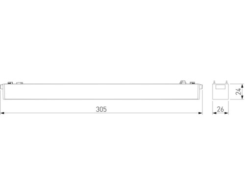 Трековый светильник Flat Magnetic 85088/01 Elektrostandard Трековый светильник Flat Magnetic 85088/01 Elektrostandard