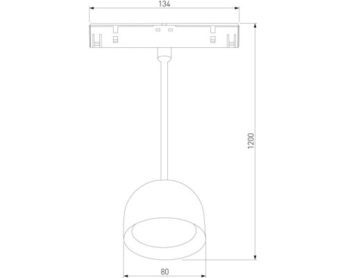 Трековый светильник Slim Magnetic 85126/01 Elektrostandard Трековый светильник Slim Magnetic 85126/01 Elektrostandard