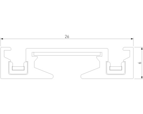 Шинопровод Flat Magnetic 85129/00 Elektrostandard Шинопровод Flat Magnetic 85129/00 Elektrostandard