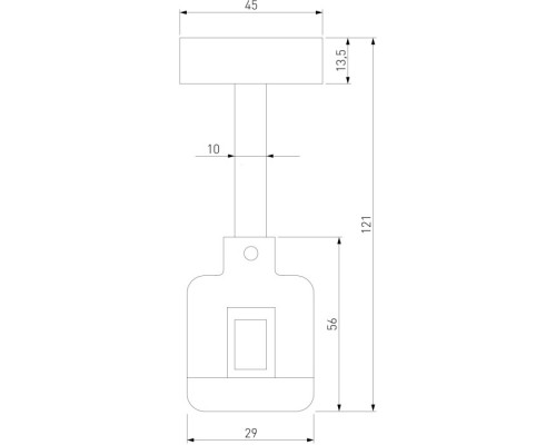 Стойка Esthetic Magnetic 85145/00 Elektrostandard Стойка Esthetic Magnetic 85145/00 Elektrostandard