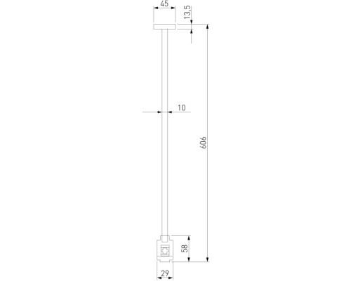 Стойка Esthetic Magnetic 85148/00 Elektrostandard Стойка Esthetic Magnetic 85148/00 Elektrostandard