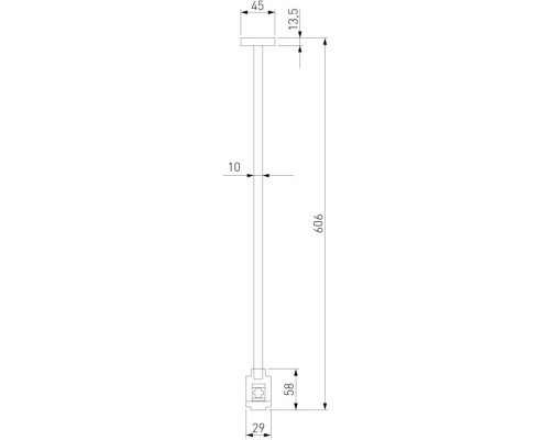 Стойка Esthetic Magnetic 85151/00 Elektrostandard Стойка Esthetic Magnetic 85151/00 Elektrostandard