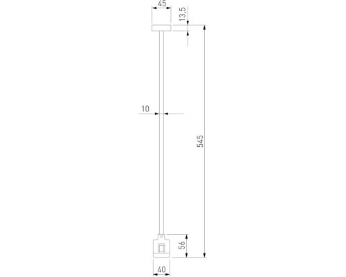Стойка Esthetic Magnetic 85152/00 Elektrostandard Стойка Esthetic Magnetic 85152/00 Elektrostandard