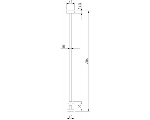 Стойка Esthetic Magnetic 85153/00 Elektrostandard Стойка Esthetic Magnetic 85153/00 Elektrostandard