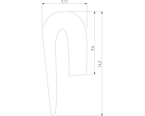 Гарпун Slim Magnetic 85163/00 Elektrostandard