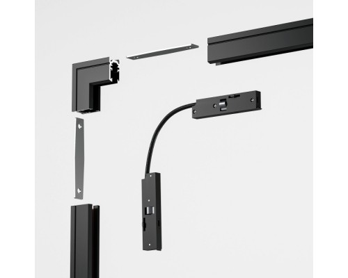 Коннектор угловой Mini Magnetic 85180/00 Elektrostandard