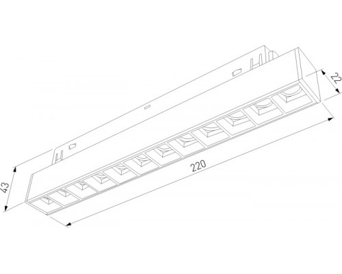 Трековый светильник Slim Magnetic 85192/01 Elektrostandard Трековый светильник Slim Magnetic 85192/01 Elektrostandard