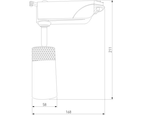 Трековый светильник Riffe 85512/01 Elektrostandard Трековый светильник Riffe 85512/01 Elektrostandard