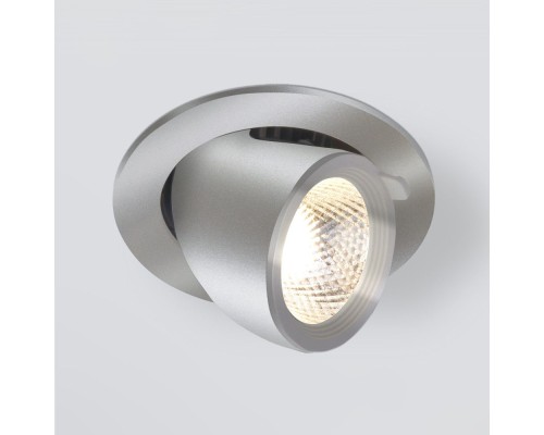 Точечный светильник 9918 LED 9W 4200K серебро Elektrostandard Точечный светильник 9918 LED 9W 4200K серебро Elektrostandard