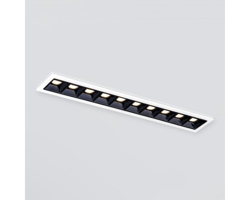 Точечный светильник 9922 LED 20W 4200K белый/черный Elektrostandard Точечный светильник 9922 LED 20W 4200K белый/черный Elektrostandard
