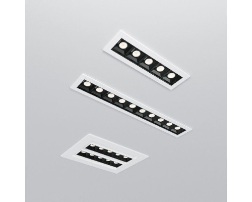 Точечный светильник 9923 LED 20W 4200K белый/черный Elektrostandard Точечный светильник 9923 LED 20W 4200K белый/черный Elektrostandard