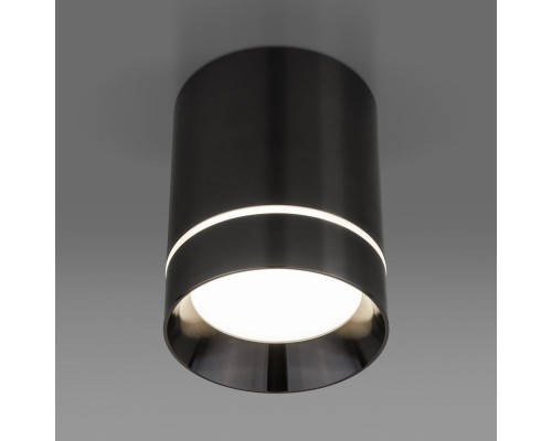 Точечный светильник Topper DLR021 9W 4200K Черный жемчуг Elektrostandard Точечный светильник Topper DLR021 9W 4200K Черный жемчуг Elektrostandard
