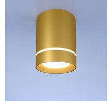 Точечный светильник Topper DLR021 9W 4200K золото матовый Elektrostandard
