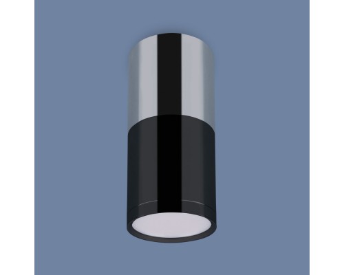 Точечный светильник Double Topper DLR028 6W 4200K хром/черный хром Elektrostandard Точечный светильник Double Topper DLR028 6W 4200K хром/черный хром Elektrostandard