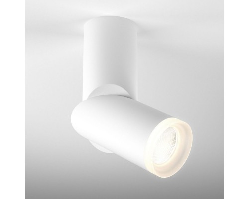 Точечный светильник Corner DLR036 12W 4200K белый матовый Elektrostandard Точечный светильник Corner DLR036 12W 4200K белый матовый Elektrostandard