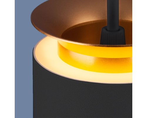 Подвесной светильник DLS021 9+4W 4200К DLS021 9+4W 4200К черный матовый/золото Elektrostandard Подвесной светильник DLS021 9+4W 4200К DLS021 9+4W 4200К черный матовый/золото Elektrostandard