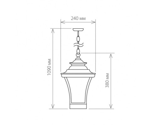 Уличный подвесной светильник Libra GLXT-1408H Elektrostandard Уличный подвесной светильник Libra GLXT-1408H Elektrostandard