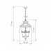 Уличный подвесной светильник Diadema черное золото GLYF-8046H Elektrostandard