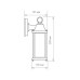 Настенный фонарь уличный GL 1008D Elektrostandard