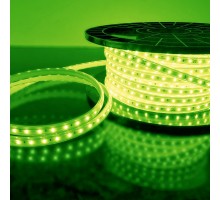 Светодиодная лента 220V 4,8W IP65 LS004 220V 4,8W 60Led 2835 IP65 зеленый, 50 м Elektrostandard