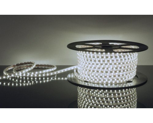 Светодиодная лента LSTR003 220V 14,4W 60 LED IP65 белый 6500К Elektrostandard Светодиодная лента LSTR003 220V 14,4W 60 LED IP65 белый 6500К Elektrostandard
