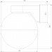 Настенный светильник  MRL 1028 черный Elektrostandard