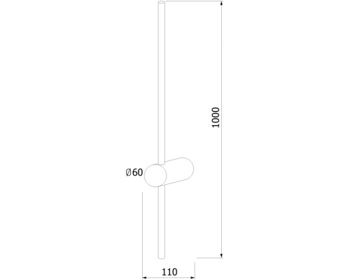 Настенный светильник Cane MRL LED 1121 белый Elektrostandard Настенный светильник Cane MRL LED 1121 белый Elektrostandard