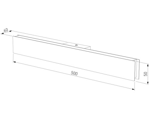 Настенный светильник LINE MRL LED 1127 черный Elektrostandard Настенный светильник LINE MRL LED 1127 черный Elektrostandard
