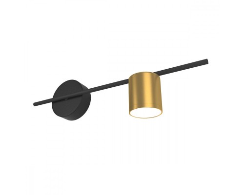 Настенный светильник Acru MRL LED 1019 черный/золото Elektrostandard Настенный светильник Acru MRL LED 1019 черный/золото Elektrostandard