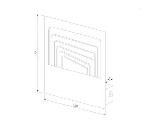 Настенный светильник Onda MRL LED 1024 белый Elektrostandard Настенный светильник Onda MRL LED 1024 белый Elektrostandard