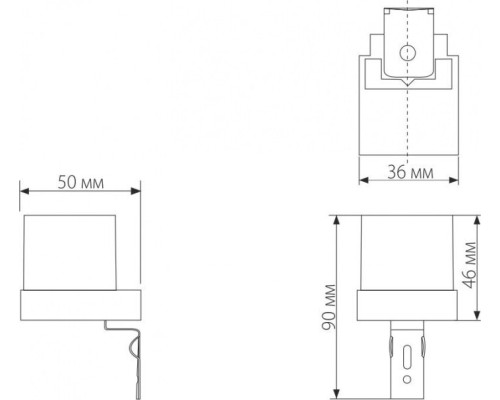 Датчик освещенности SNS-L-06 белый Elektrostandard