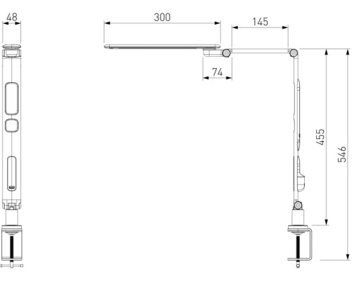 Офисная настольная лампа Intelligent TL70230 Elektrostandard