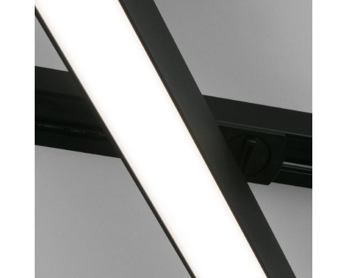 Трековый светильник X-Line X-Line черный матовый 10W 4200K (LTB53) однофазный Elektrostandard Трековый светильник X-Line X-Line черный матовый 10W 4200K (LTB53) однофазный Elektrostandard