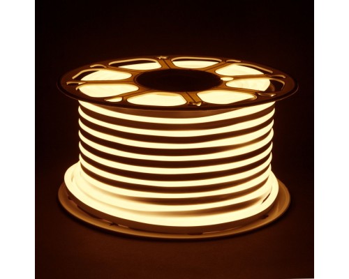 Светодиодная лента LS 001 220V 9,6 IP67 Гибкий неон 220V 9,6W 120Led 2835 IP67 односторонний теплый белый, 50 м Elektrostandard Светодиодная лента LS 001 220V 9,6 IP67 Гибкий неон 220V 9,6W 120Led 2835 IP67 односторонний теплый белый, 50 м Elektrostandard