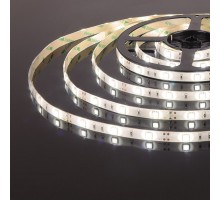 Светодиодная лента 12V 7,2W IP65 Лента светодиодная 12V 7,2W 30Led 5050 IP65 дневной белый, 5м Elektrostandard