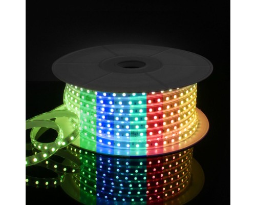 Светодиодная лента LS002 220V RGB Лента светодиодная 220V 11W 60Led 5050 IP65 мульти, 50 м Elektrostandard Светодиодная лента LS002 220V RGB Лента светодиодная 220V 11W 60Led 5050 IP65 мульти, 50 м Elektrostandard