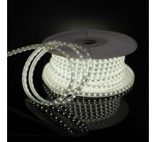 Светодиодная лента LS014 220V Лента светодиодная 220V 8W 60Led 2835 IP65 холодный белый, 50 м Elektrostandard