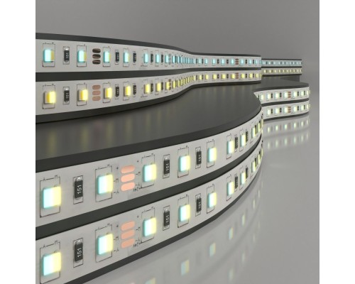Светодиодная лента 24V 60Led 10W IP20 Лента светодиодная 24V 10W 60LED 5050 IP20 MIX теплый белый/холодный белый, 5м Elektrostandard Светодиодная лента 24V 60Led 10W IP20 Лента светодиодная 24V 10W 60LED 5050 IP20 MIX теплый белый/холодный белый, 5м Elektrostandard