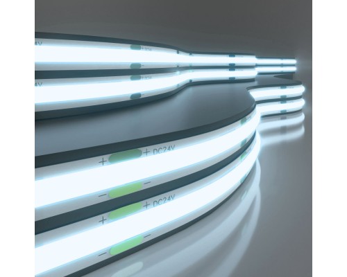 Светодиодная лента 24V 352Led 11W IP20 Лента светодиодная 24V 11W 352Led COB IP20 холодный белый, 5м Elektrostandard Светодиодная лента 24V 352Led 11W IP20 Лента светодиодная 24V 11W 352Led COB IP20 холодный белый, 5м Elektrostandard