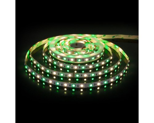 Светодиодная лента 24V 60Led 14,4W IP20 RGBW Лента светодиодная 24V 14,4W 60Led 5050+5050 IP20 MIX RGB/дневной белый, 5м Elektrostandard Светодиодная лента 24V 60Led 14,4W IP20 RGBW Лента светодиодная 24V 14,4W 60Led 5050+5050 IP20 MIX RGB/дневной белый, 5м Elektrostandard