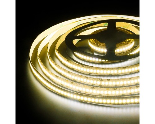 Светодиодная лента 24V 24W IP20 Лента светодиодная 24V 24W 240Led 2835 IP20 тёплый белый, 5м Elektrostandard Светодиодная лента 24V 24W IP20 Лента светодиодная 24V 24W 240Led 2835 IP20 тёплый белый, 5м Elektrostandard