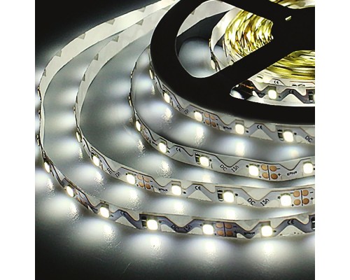 Светодиодная лента 12V 6W IP20 Лента светодиодная гибкая 12V 6W 60Led 2835 IP20 дневной белый, 5м Elektrostandard Светодиодная лента 12V 6W IP20 Лента светодиодная гибкая 12V 6W 60Led 2835 IP20 дневной белый, 5м Elektrostandard