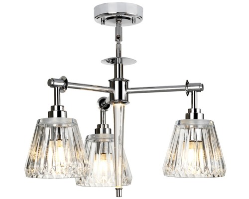 Потолочная люстра Agatha BATH-AGATHA3P-PC Elstead Потолочная люстра Agatha BATH-AGATHA3P-PC Elstead