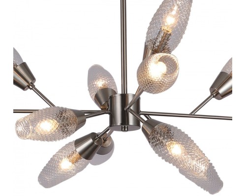 Потолочная люстра Desire 10165/12PL Nickel Escada Потолочная люстра Desire 10165/12PL Nickel Escada