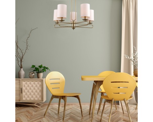 Потолочная люстра Eclipse 10166/5PL Brass Escada Потолочная люстра Eclipse 10166/5PL Brass Escada